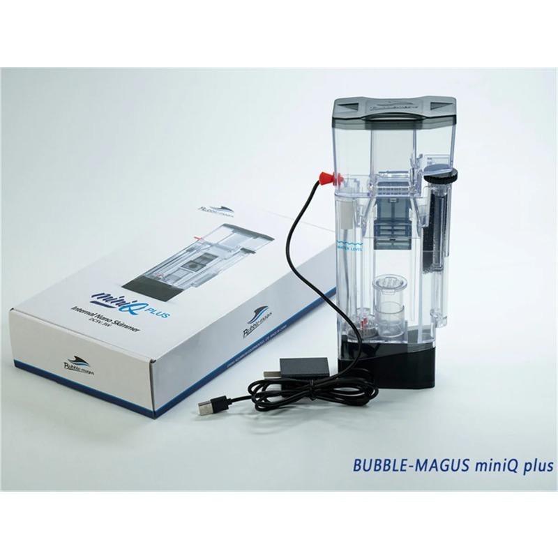 Bubble Magus MiniQ Plus Protein Skimmer Hang-On Filtro Nano Tanque Interno Para Aquário De Água Salgada Marinha