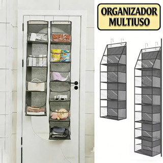 Organizador Multiuso Suporte de Bolsas Cosméticos Pendurado Porta De Tecido Multifuncional Diversos