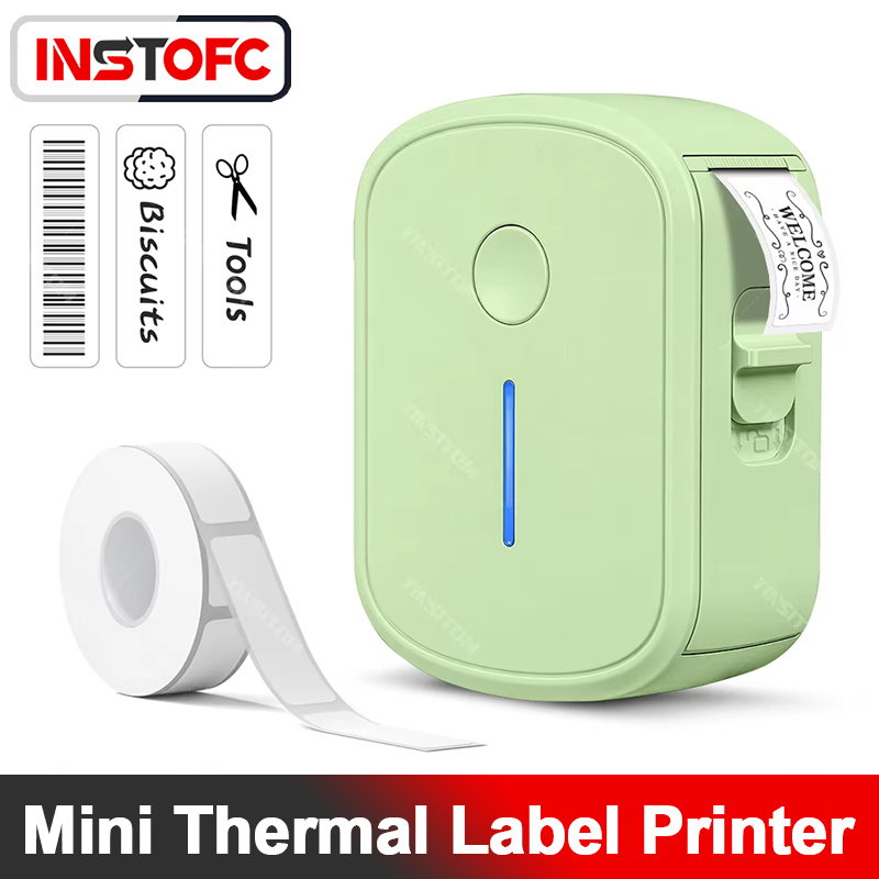 Mini Impressora de Etiquetas Térmica Portátil Sem Tinta Bluetooth 15 Mm Etiqueta Adesiva Como Niimbot D11/d110