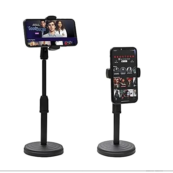 Suporte Tripé Celular Smartphone Mesa Portátil Selfie 360º