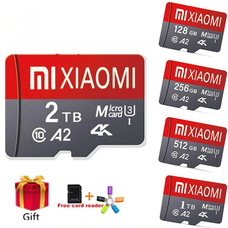 Xiaomi Super Cartão SD 512GB 256GB 128GB TF De Memória Extremo 2TB U3 4K Alto Novo