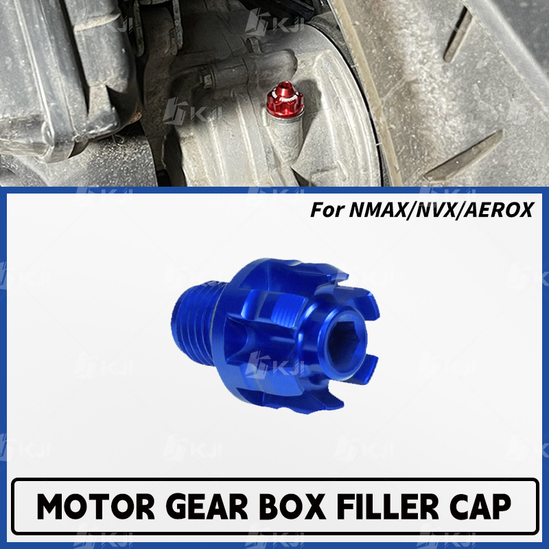 Para Yamaha NMAX 160/155/125/TURBO/NEO Transmissão Caixa De Engrenagens Enchimento Parafuso Porca Acessórios