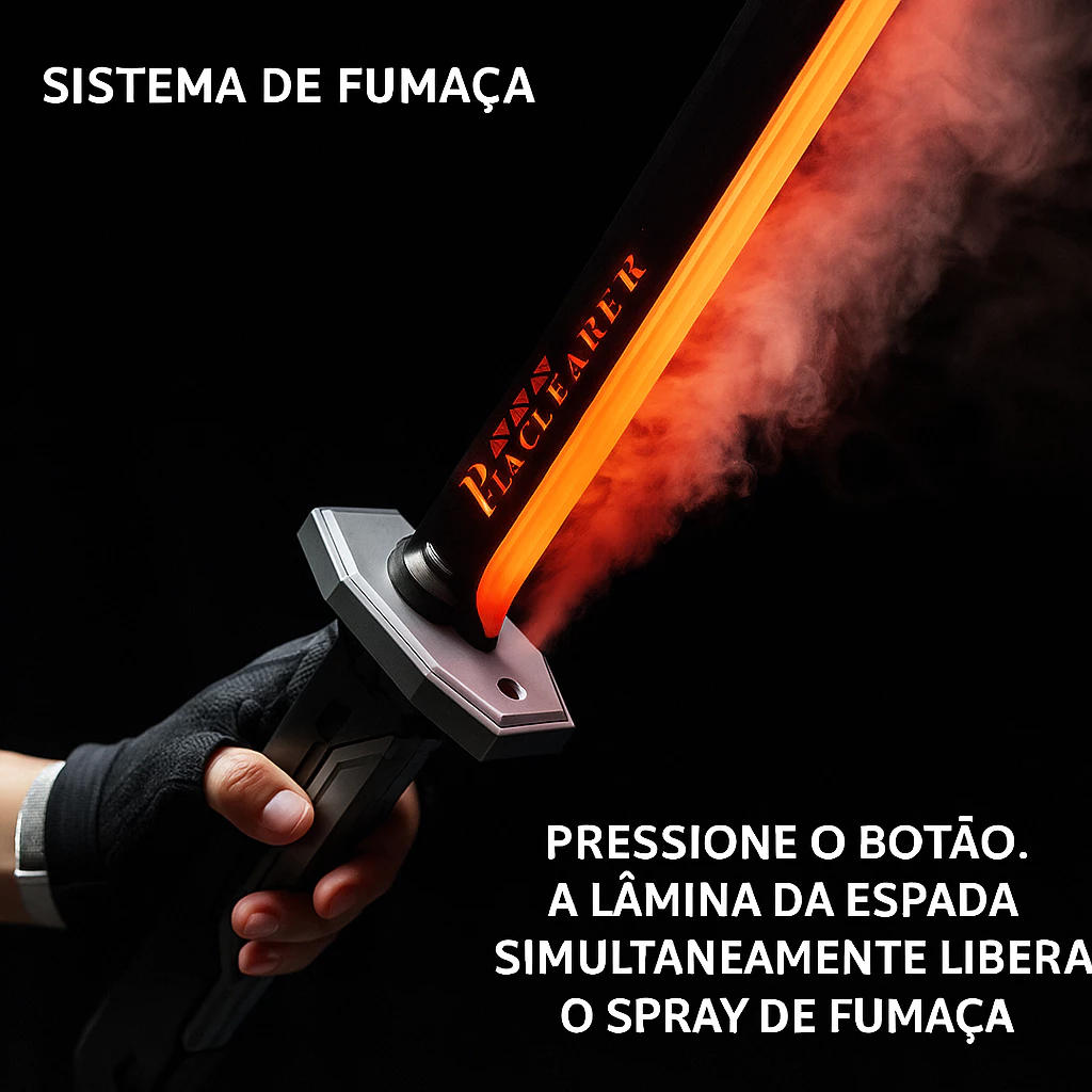 Sabre De Luz LED Retrátil , Espada Giratória , Presente De Brinquedo Para Crianças
