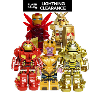 🔥⚡️LIQUIDAÇÃO RELÂMPAGO | BONECOS DE BLOCOS MONTÁVEIS | TRANSFORMERS, THANOS E HOMEM DE FERRO em Oferta na Shopee