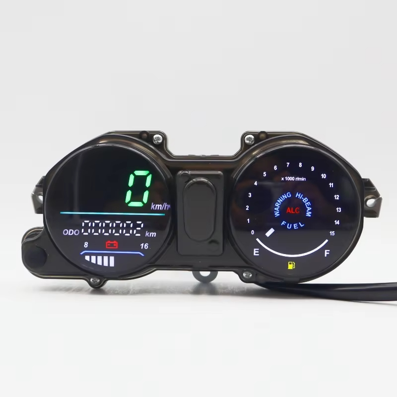Motocicleta Para Honda Cg Titan 150 Mix Ks Esd EX flex 2009-2013 LED Digital Odômetro Medidor Tacômetro Assy
