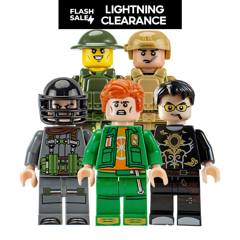 🔥⚡ Liquidação Relâmpago | Mini Figuras de Soldado Blocos de Montar