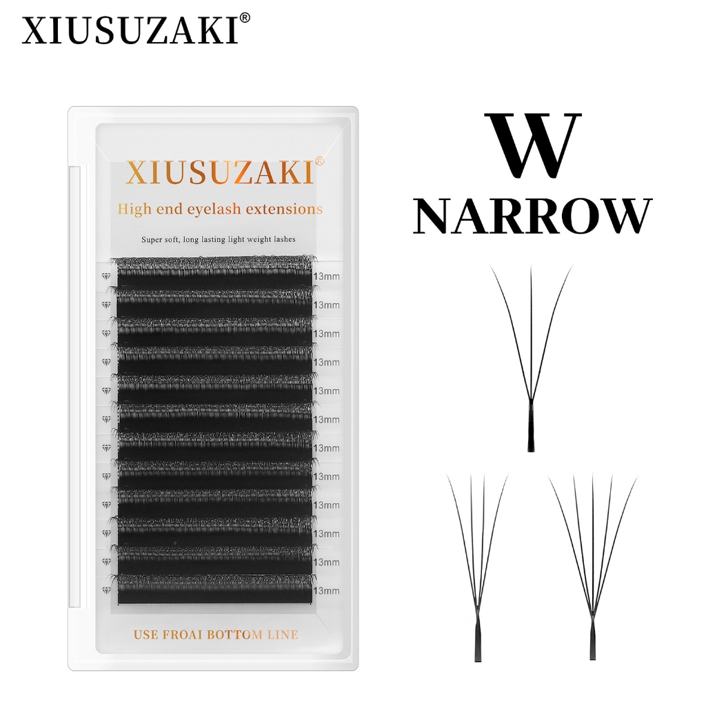XIUSUZAKI V Forma 3D/4D/5D Y Cílios Bloom Extensões De Floração Automática Individuais