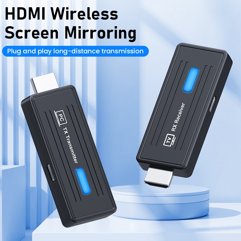 5.8G 1080P Sem Fio HDMI-Compatível Vídeo Transmissor De Áudio Receptor Extensor Display Dongle Para TV Caixa Monitor Pro