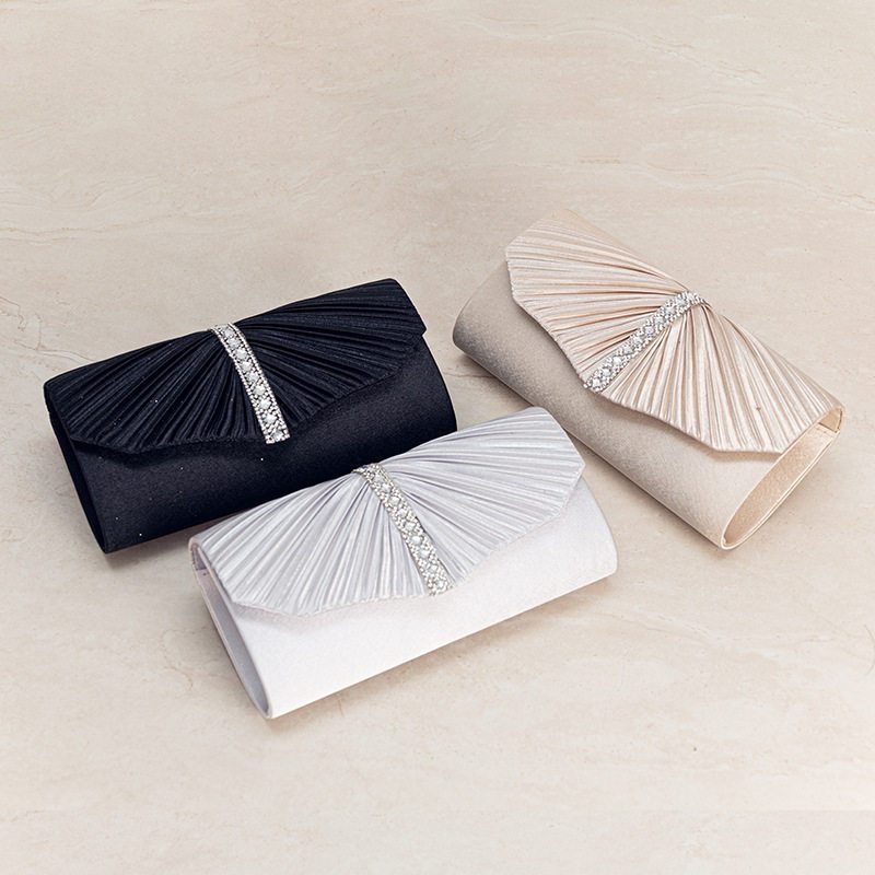 Luxuosa Bolsa Clutch De Um Ombro Com Lantejoulas E Glitter Elegante Para Festas Noturnas Femininas – 688-26