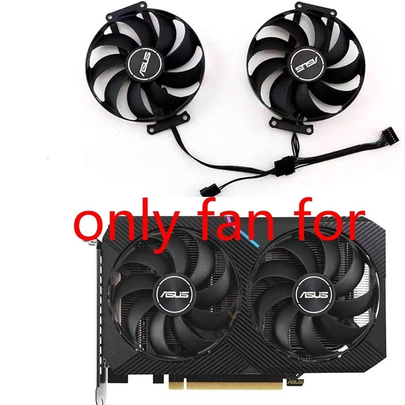 Ventilador De Resfriamento GPU De 87 Mm Para ASUS GeForce RTX 3050 3060 3060Ti DUAL MINI OC V2 Placa De Vídeo