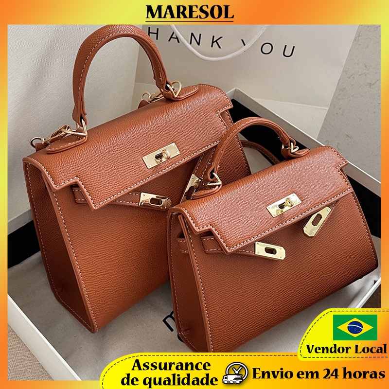 MARESOL Bolsa Pequena Novo Estilo High-End Bolsa Feminina Simples Bolsa de Ombro Moda All-Match Cross-Body Bag