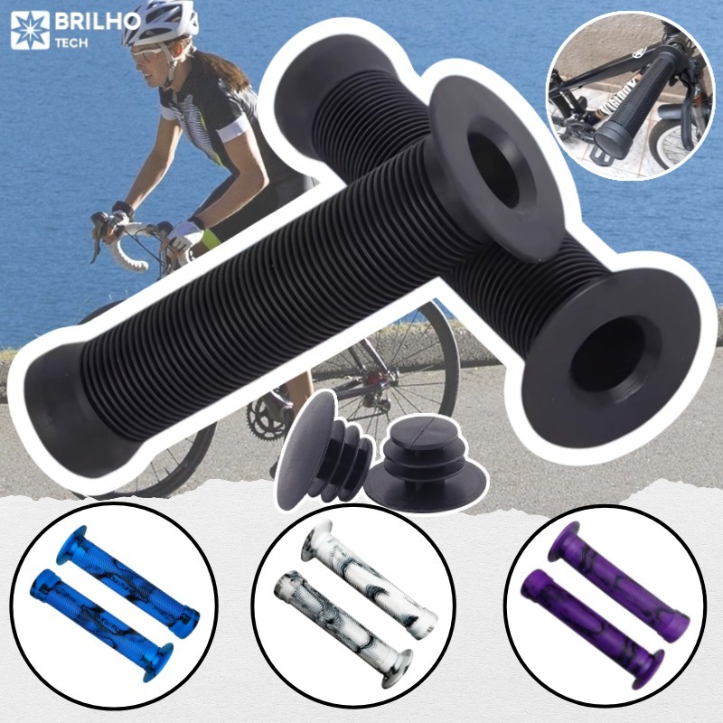 Manopla Gios de Bike Bicicleta Bmx Freeride DH Punho Giosbr 150mm (CORES) em Oferta na Shopee
