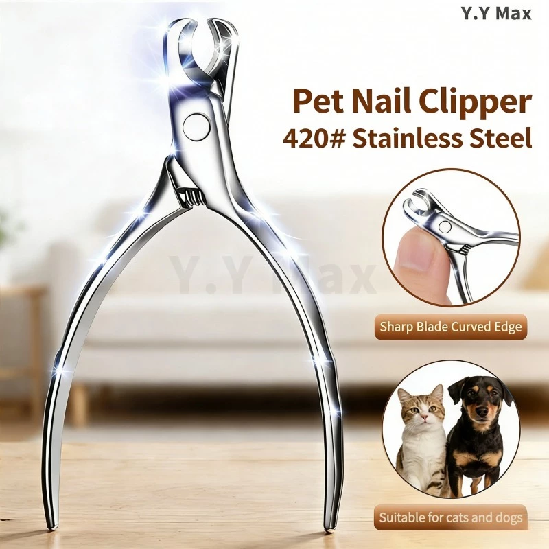 Envio Agora : Cortador De Unhas Para Animais De Estimação Em Aço Inoxidável . # 420 Gatos , Cães Pequenos E De Raças Gra
