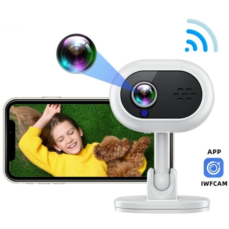 A4 Wifi Mini Câmera HD 1080P Sem Fio Casa Em Dois Sentidos De Vigilância Áudio Gravador Visão Noturna Alarme Tempo Real
