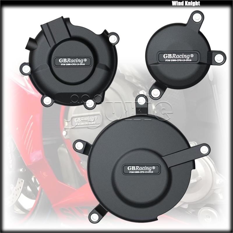 Para Suzuki GSX-R600 R750 R1000 1300R 8S 8R R125 S125 SV650 Guarda Do Motor Da Motocicleta Com Borda Resistente Ao Impac