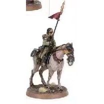 Resina Branca Modelo H661 Cavalaria Da Morte Criga Do Exército YC4N