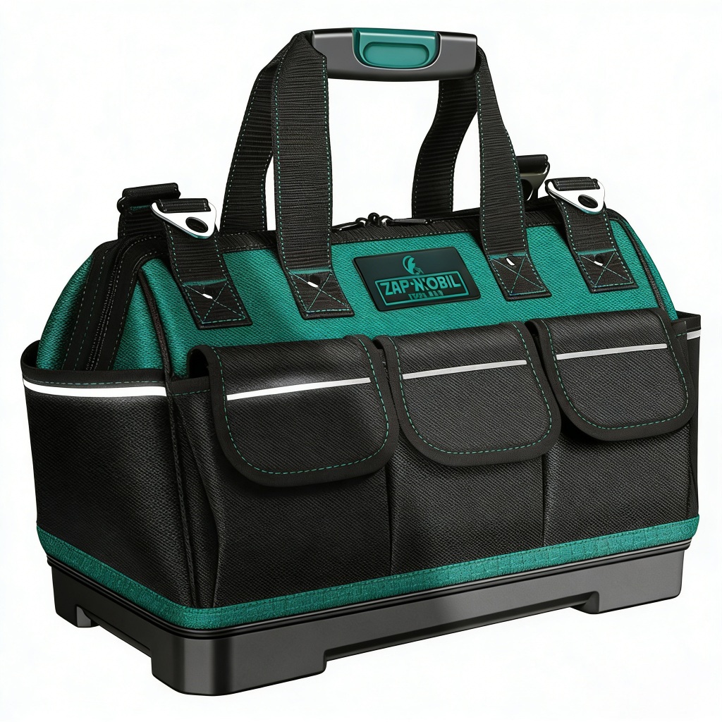 Saco de ferramentas 16-Polegada Base de borracha reforçada à prova dwaterproof água saco de armazenamento de ferramentas