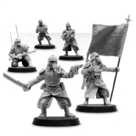 Resina Branca Modelo H588 Clegg Grupo De Comando Da Legião Morte V9XU