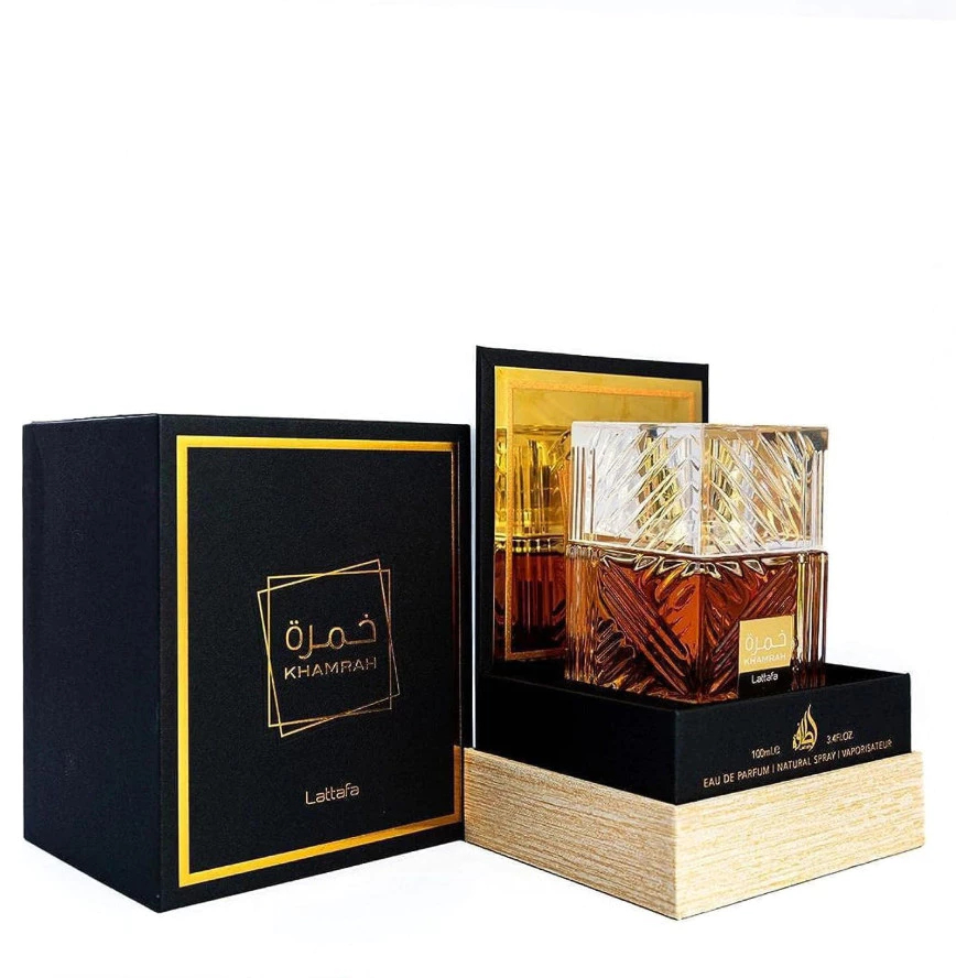 Perfume Lattafa Khamrah 100ml Masculina Perfume Eau De Parfum  Árabe Perfume Original 100%