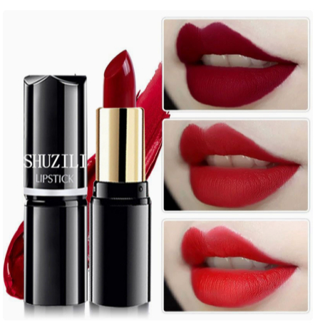 Shu Zili Round Makeup Hidratante Batom Cosméticos Fácil De Aplicar Cor E Não Desbota