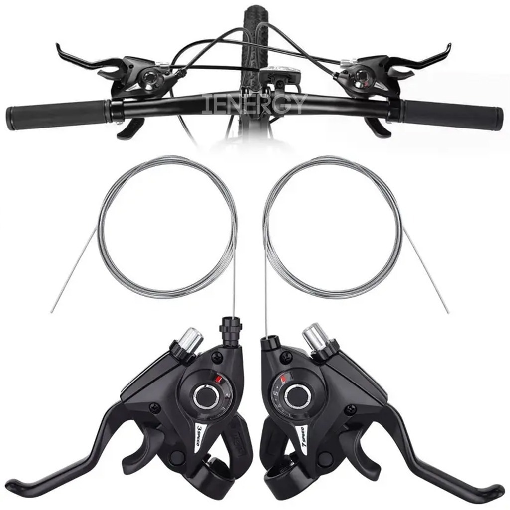 Kit Alavanca de Mudança 3x7 21v GTS Tec Rapid Fire – Resistente e Durável