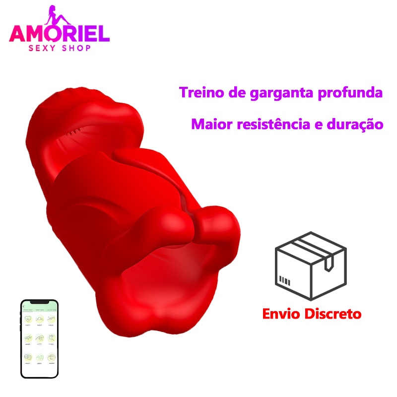 Masturbador Masculino Com Design Labial – Estimulador Portátil , Treinador De Sensibilidade , Uso Discreto Para Adultos