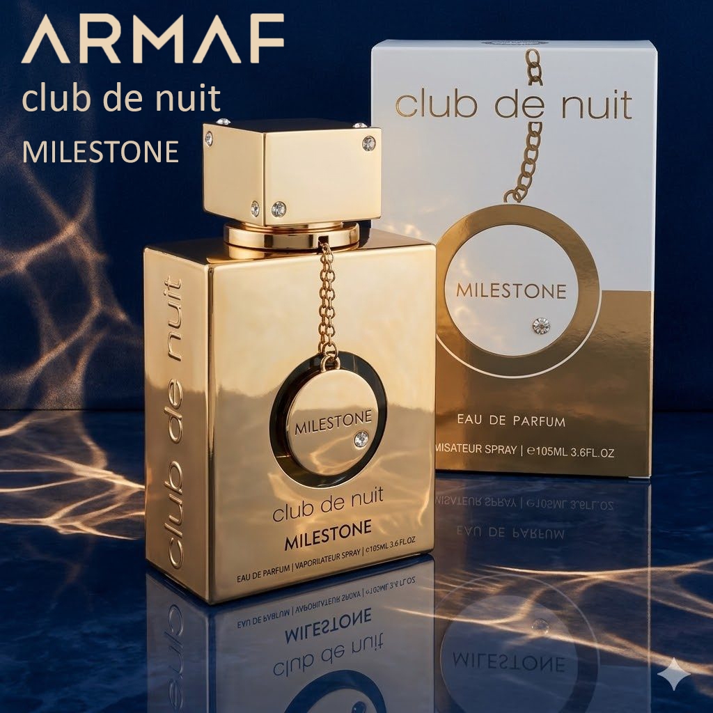 Perfume Unissex Armaf Club de Nuit Milestone 105ml EDP Original – Fresco , Sofisticado e Marcante em Oferta na Shopee