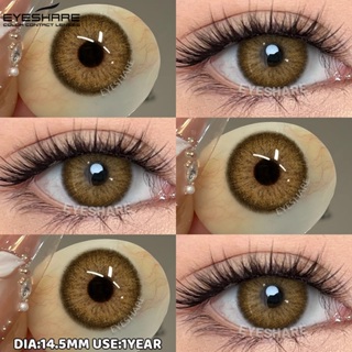 EYESHARE pattaya Lentes De Contato De Cor Marrom , Macias Da Moda , Pupilas De Beleza Pretas , Envio Rápido Do Brasil em Oferta na Shopee