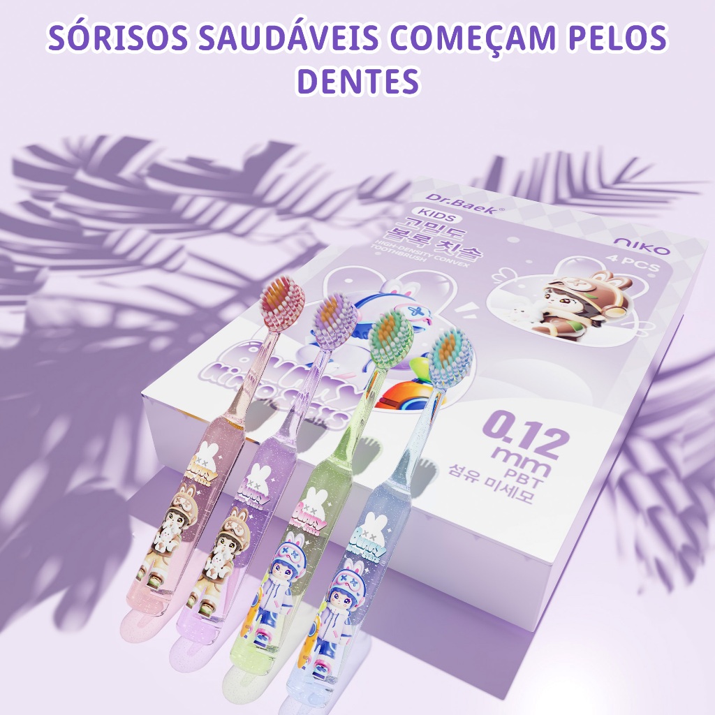 Escova de dentes profissional para proteção de gengivas TOYADENT PRO | Alemanha 0.10mm lã macia ultrafina 15mm cabeça la