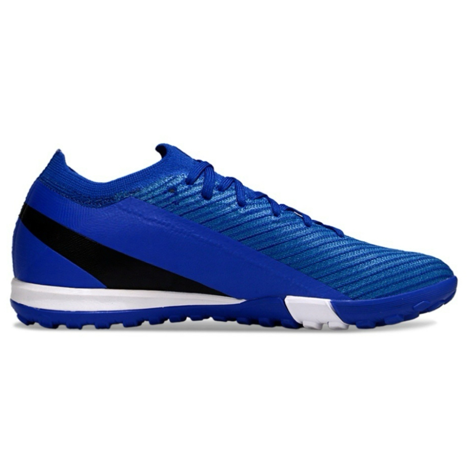 Novas Chuteiras TF 37-43BR Masculinas De Malha Azul E Branca Botas De Grama Duráveis
