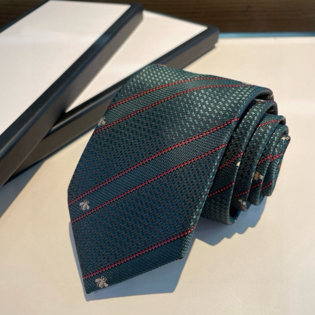 Gravata de trabalho masculina elegante e moderna com caixa