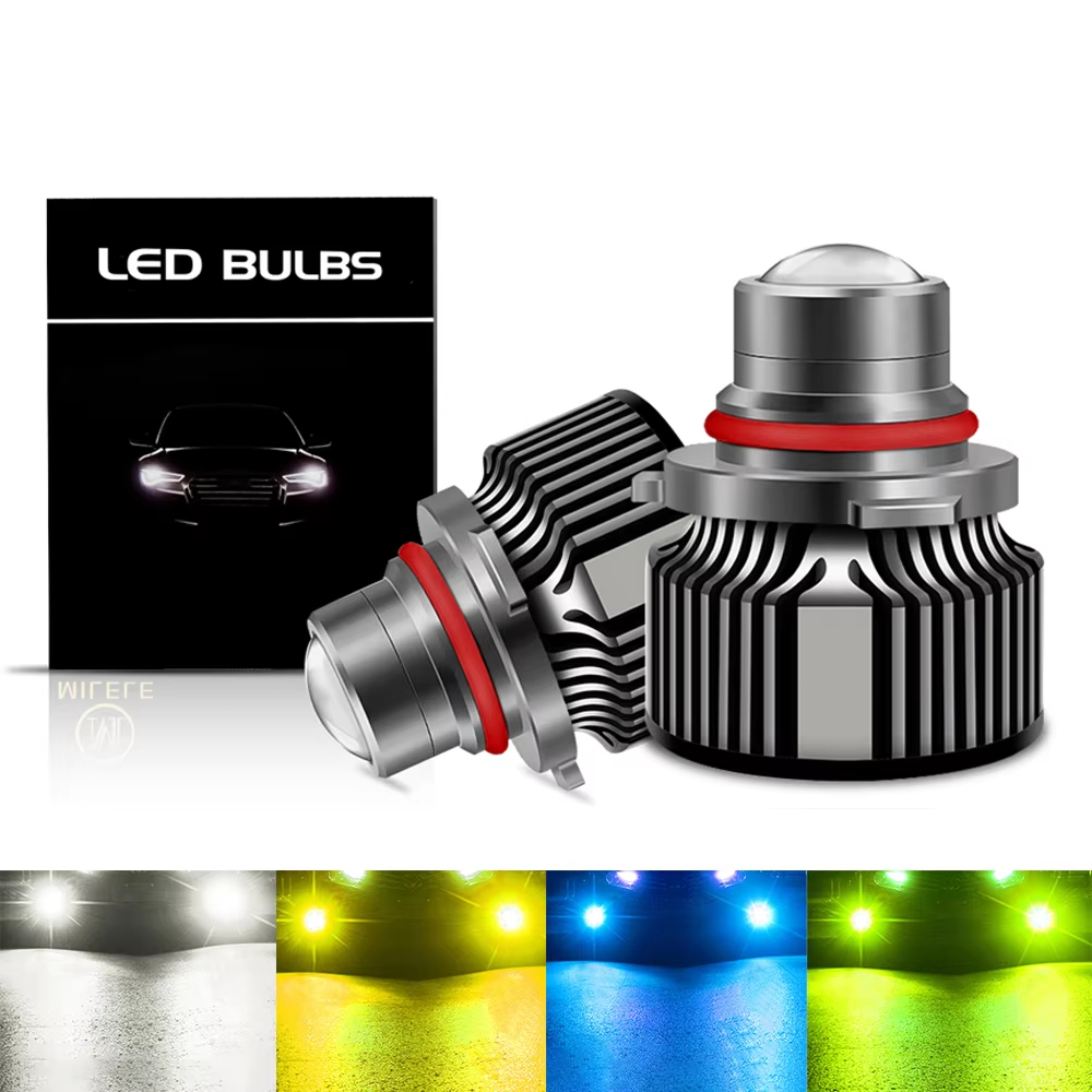 2pcs Carro H7 H11 H8 HB3 HB4 9005 9006 Mini Luz De Teto A Laser Para LED Projetor De Nevoeiro