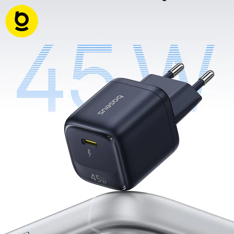 Baseus EnerFill FN22 Fast Charger 1C PD 20W/30W/45W Safety Protections Mini Gan Tech Adapter for IPhone 17