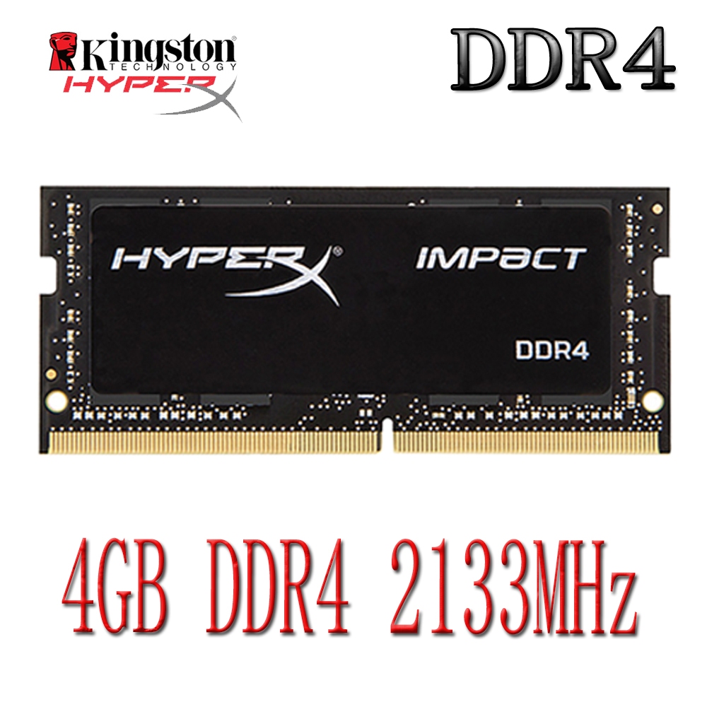 Kingston HyperX Impact DDR4 RAM 4 Gb DDR4 2133 Mhz HX421S13IB/4 Notebook De Memória CL13