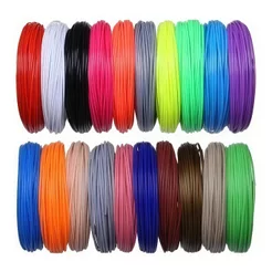 Refil Filamento Pla Kit 10 Cores Variadas 50/60/120m para Caneta 3d e Impressora 3d