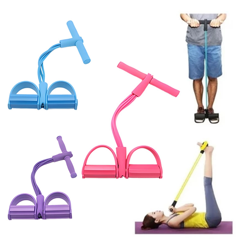 Faixa De Resistência De Pedal Para Fitness , Musculação , Pilates E Treinamento Funcional