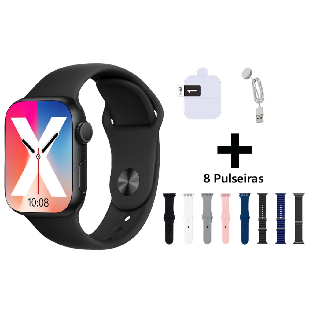 Smartwatch W9 Ultra Smart Watch 2026 Bluetooth Chama Monitoramento De Saúde