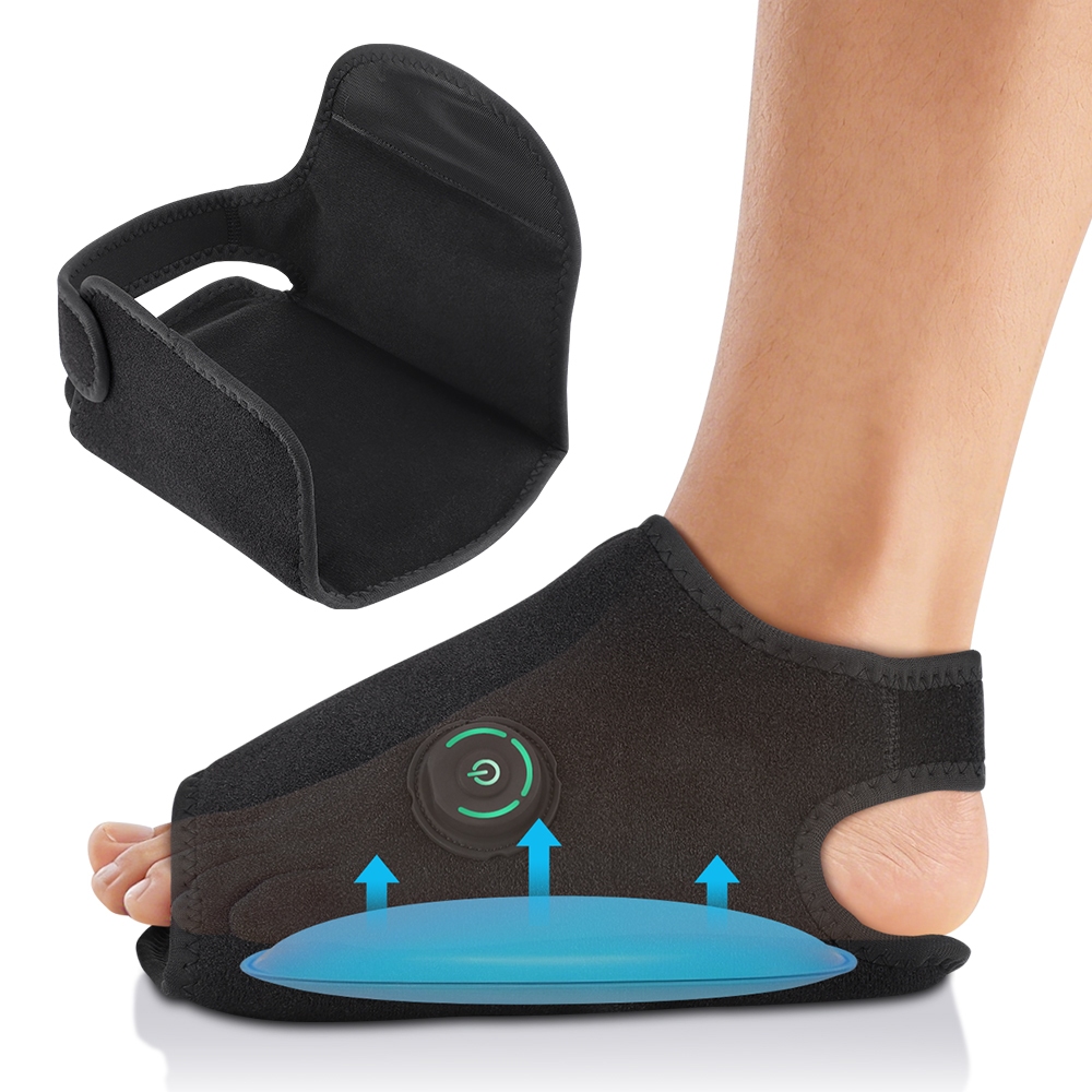Massageador Elétrico De Pés Dispositivo De Terapia De Compressão De Ar Para Circulação E Alívio Da Dor De Tornozelo Mass