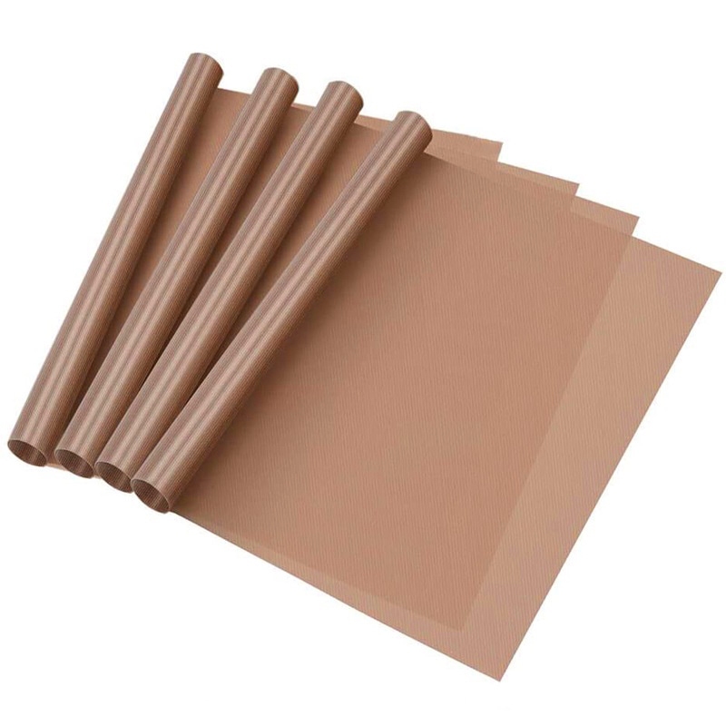5Pcs/Set Papel De Cozimento Reutilizável Antiaderente Folha Resistente A Alta Temperatura De Pastelaria em Oferta na Shopee