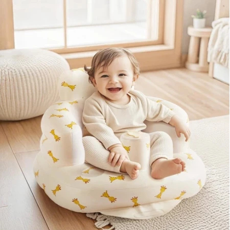 Pressione o assento inflável automático Do Bebê Do Sofá Do Bebê para Crianças 0-3 Anos