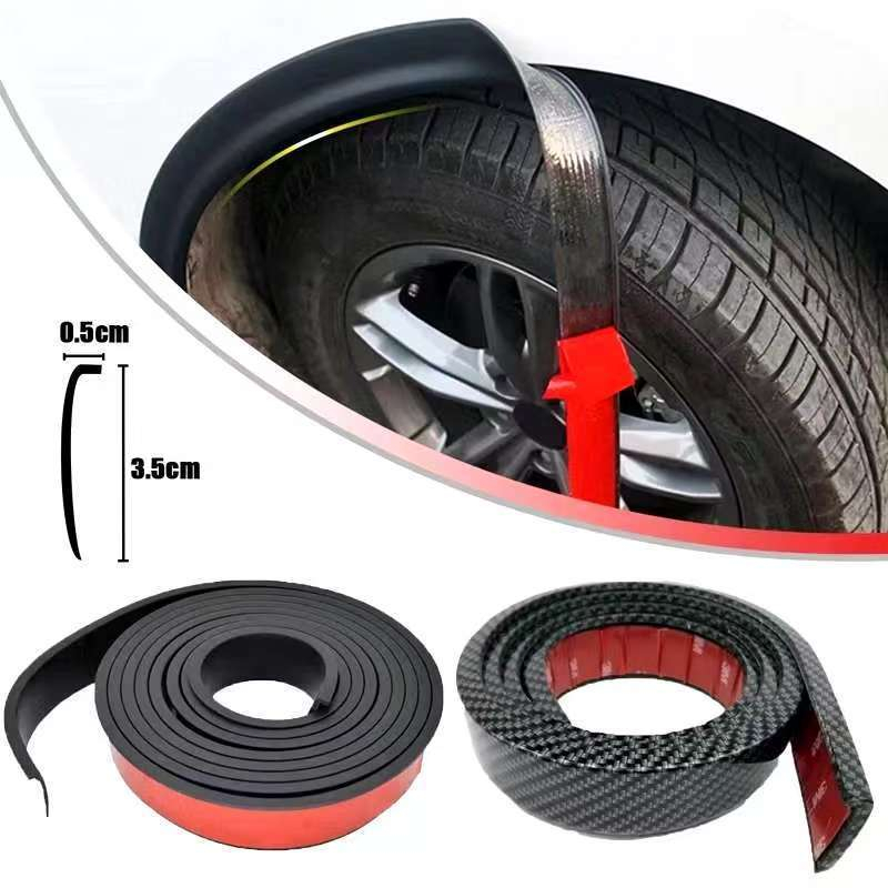 Guarnição Do Protetor Arco Da Roda Carro , Universal Poço De Borracha , Tira De Proteção Corpo Anti-Risco DIY