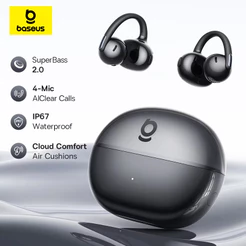 Baseus Bowie MC2 Air/MC2/MC2S Fones De Ouvido Sem Fio Abertos 40 Horas De Reprodução Super Bass2.0 E IP67 Fone À Prova D