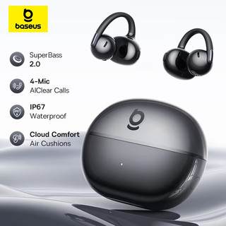 Baseus Bowie MC2 Air/MC2/MC2S Fones De Ouvido Sem Fio Abertos 40 Horas De Reprodução Super Bass2.0 E IP67 Fone À Prova D