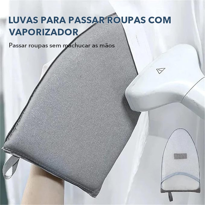 【OFERTA】Luva Anti-derrapante para Ferro de Passar Passar roupa Anti-queimadura e Impermeável