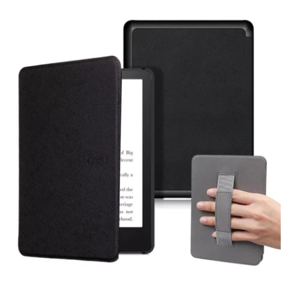 Capa para Kindle Paperwhite 12ª Geração 2024 7 Polegadas - Case de Tecido com Alça de Mão, Protetora Anti-Impacto para K