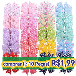 Laços De Cabelo Infantil Presilha De Cabelo Infantil Impresso Margarida Girassol Com Arco De Peixe Baby 039 em Oferta na Shopee