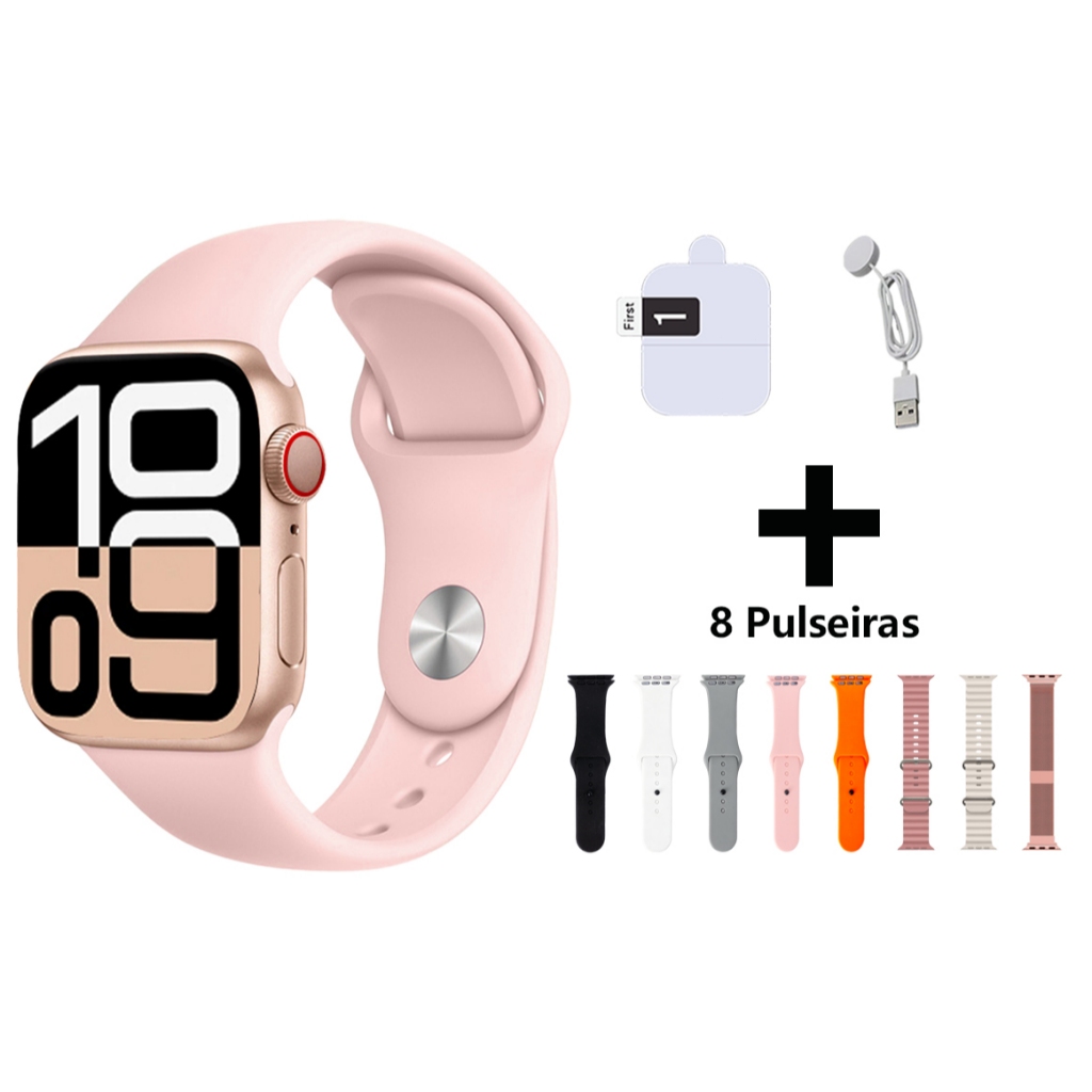 Novo smartwatch S10 Da MINI Série 11 + Presente De Aniversário . Enviado De São Paulo No Mesmo Dia