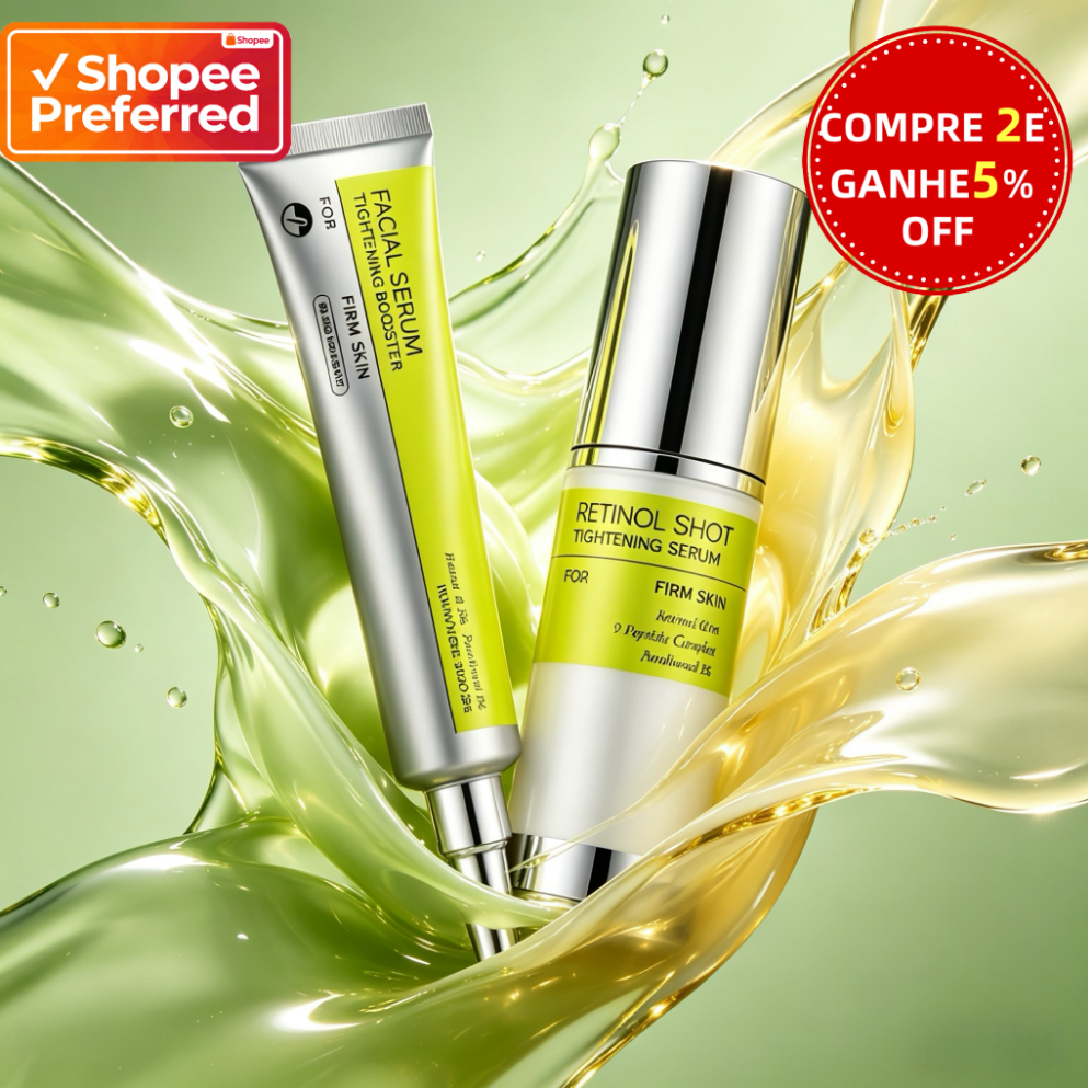 （Brinde: 3 Máscaras Faciais）Retinol Eye Cream-Suave Hidratante Suave Firmador |Soro antienvelhecimento para cuidados com