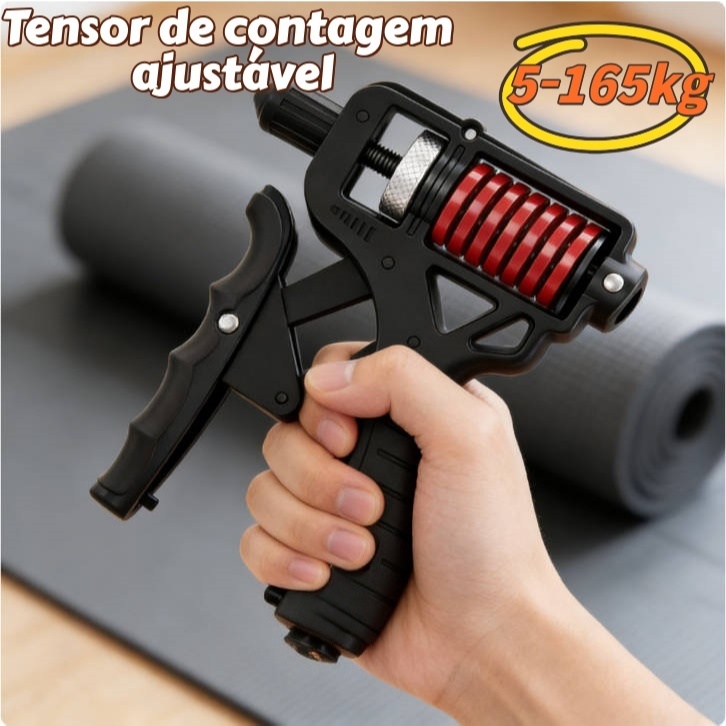 5-165 kg Hand Grip Metal Resistente Fortalecedor Exercício Braço Antebraço Mola com Ajuste de Força em Oferta na Shopee
