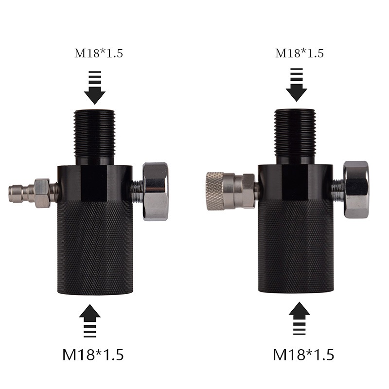 Adaptador De Recarga De Cilindro De Alta Pressão M181.5 Com Regulador E Conexão Rápida | Para Tanque De CO2 Sodastream/N